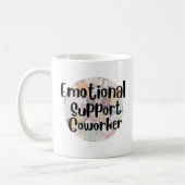 Mitarbeiter für emotionale Unterstützung Kaffeetasse (Links)