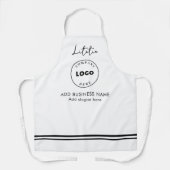 Mitarbeiter für Firmenlogos hinzufügen Name Hair S Schürze (Vorderseite)