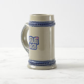 Mitarbeiter-Geschenktasse Promo Geschäft individue Bierglas (Vorderseite Links)
