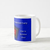 Mitarbeiter glücklicher Jahrestag Kaffeetasse (VorderseiteRechts)