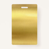 Mitarbeiter Gold ID Ausweis (Rückseite)