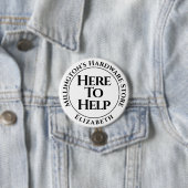 Mitarbeiter hier zum Abzeichen "Hilfe" Button (Beispiel)