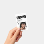 Mitarbeiter-ID Foto Firmenkennung Ausweis (Handheld)