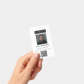 Mitarbeiter-ID Foto Unternehmen Sicherheit Abzeich Ausweis (Handheld)