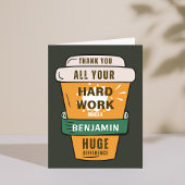 Mitarbeiter Ihre HardWork macht einen großen Unter Einladung