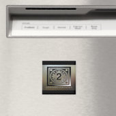 Mitarbeiter-Jahrestag Geschenke individuell einste Magnet (In Situ (Geschirrspüler))