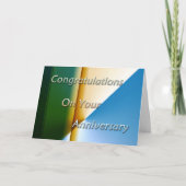 Mitarbeiter-Jubiläum Karte (Vorderseite)