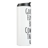 Mitarbeiter, Kollege, Abschied, viel Glück T - Shi Thermosbecher (Nach links gedreht)