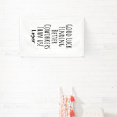 Mitarbeiter, Kollegin, Abschied, viel Glück T - Sh Banner (InSitu)