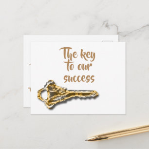 Mitarbeiter Kunde Vielen Dank Po Postkarte