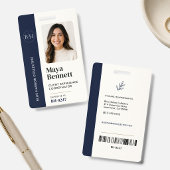 Mitarbeiter-Logo-Abzeichen Professionelle Unterneh Ausweis