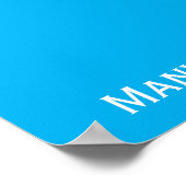 Mitarbeiter-Meilenstein Jahrestag Unterzeichnung B Poster (Ecke)