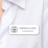 Mitarbeiter mit benutzerdefinierten Logos Magnetic Namensschild