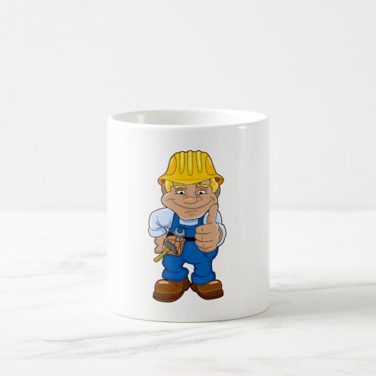 Mitarbeiter mit Hard Hat Kaffeetasse (Mittel)