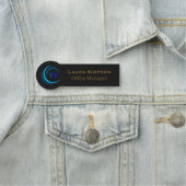 Mitarbeiter Namensschild Benutzerdefiniertes Logo (Beispiel)