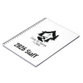 Mitarbeiter Notizblock (Linke Seite)