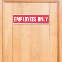 Mitarbeiter nur Geschäftsbüro Red