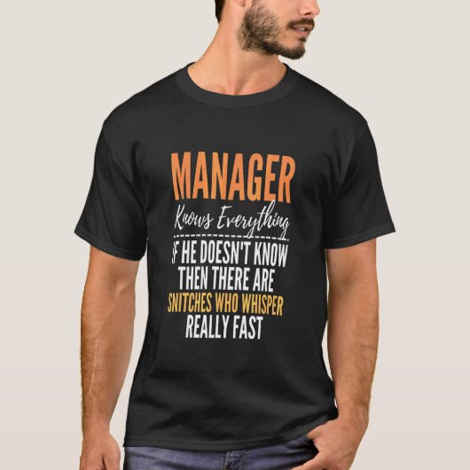 Mitarbeiter Sarcastic Worker Sarcasm T-Shirt (Vorderseite)