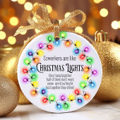 Mitarbeiter schätzen Weihnachtsgeschenk Ornament