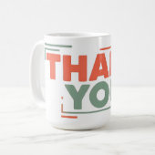 Mitarbeiter-Schätzung Tag Tasse Dankeschön (Vorderseite Links)
