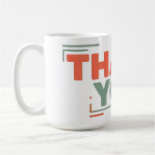 Mitarbeiter-Schätzung Tag Tasse Dankeschön (Links)