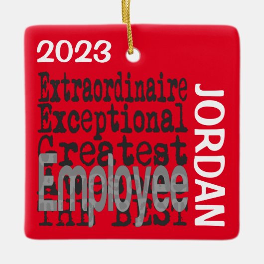 Mitarbeiter-Sonderbeauftragter CUSTOM Keramikornament (Vorderseite)