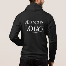 Mitarbeiter-Uniform Geschäftslogo Schwarz