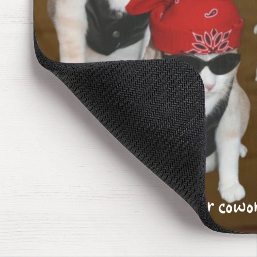 Mitarbeiter verstehen mich nicht mousepad (Ecke)