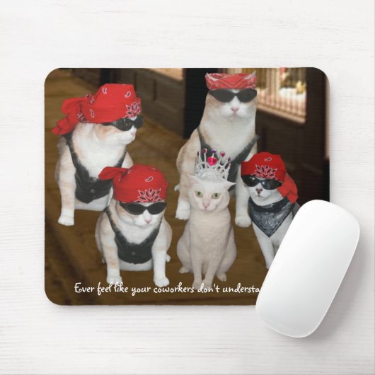 Mitarbeiter verstehen mich nicht mousepad (Mit Mouse)