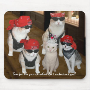 Mitarbeiter verstehen mich nicht mousepad