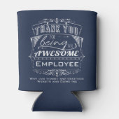 Mitarbeiter Vielen Dank für Ihre Anerkennung Dosenkühler (Rückseite)