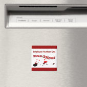 Mitarbeiter Vielen Dank, Mitarbeiter Nummer eins Magnet (In Situ (Geschirrspüler))