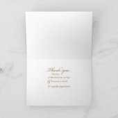 Mitarbeiter Vielen Dank zu Weihnachten Karte (Innenseite)