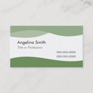 Mitarbeiter Visitenkarte Wellen des Wassers E1G