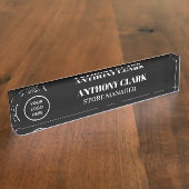 Mitarbeiter von Magnetfirma für kundenspezifische  Namensplakette (Seite)