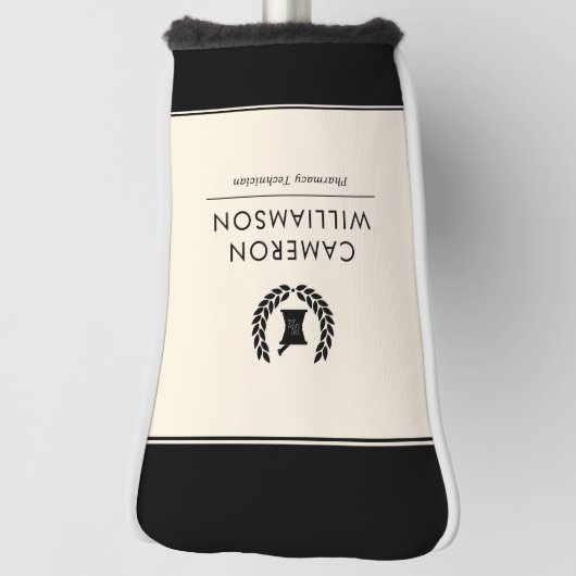 Mitarbeiter von Pharmazie Pharmacy Tech Golf Headcover (Rotieren 90)