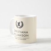 Mitarbeiter von Pharmazie Pharmacy Tech Kaffeetasse (Vorderseite Links)