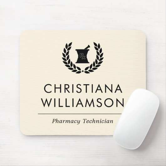 Mitarbeiter von Pharmazie Pharmacy Tech Mousepad (Mit Mouse)