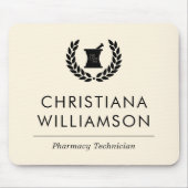 Mitarbeiter von Pharmazie Pharmacy Tech Mousepad (Vorne)