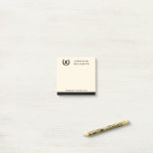 Mitarbeiter von Pharmazie Pharmacy Tech Post-it Klebezettel (Auf Schreibtisch)