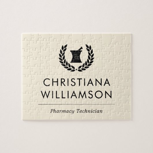 Mitarbeiter von Pharmazie Pharmacy Tech Puzzle (Horizontal)