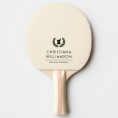 Mitarbeiter von Pharmazie Pharmacy Tech Tischtennis Schläger (Vorderseite)