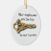 Mitarbeiter-Wertschöpfungsarbeit dank Geschäft Keramik Ornament (Rechts)