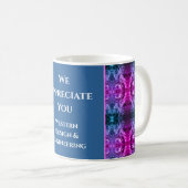 Mitarbeiteraufwertung Bright Kaleidoskop Business Kaffeetasse (VorderseiteRechts)