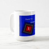 Mitarbeiterbewertung Danke für Ihre gute Arbeit Kaffeetasse (Vorderseite Links)