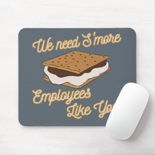 Mitarbeiterempfehlung Funny Gift Idee Smores Mousepad (Mit Mouse)