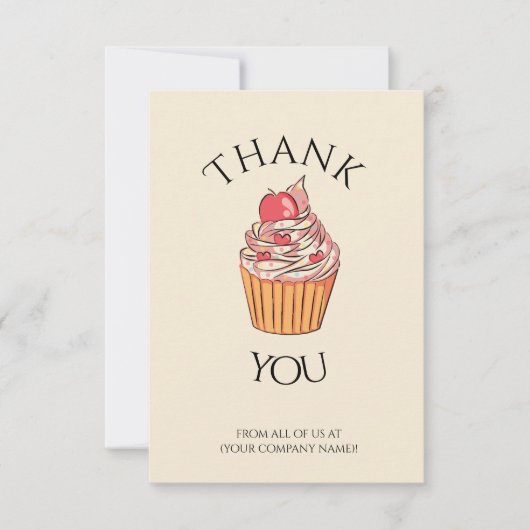 Mitarbeiterinnen und Mitarbeiter/innen - Bewertung Dankeskarte (Vorderseite)