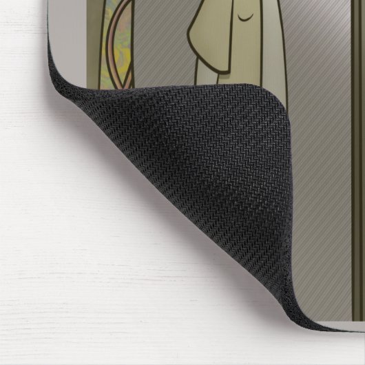 Mitarbeiterprüfung Mousepad (Ecke)