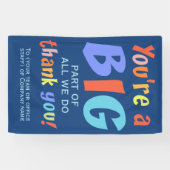 Mitarbeiterteam Vielen Dank Banner (Horizontal)