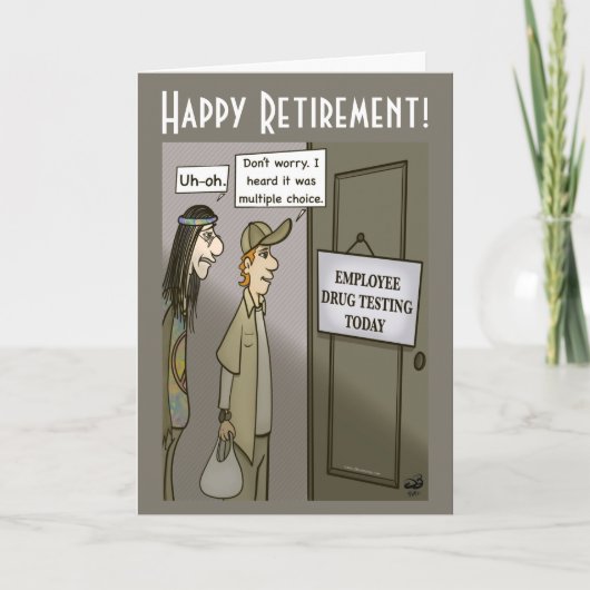 Mitarbeitertestkarte Karte (Vorderseite)